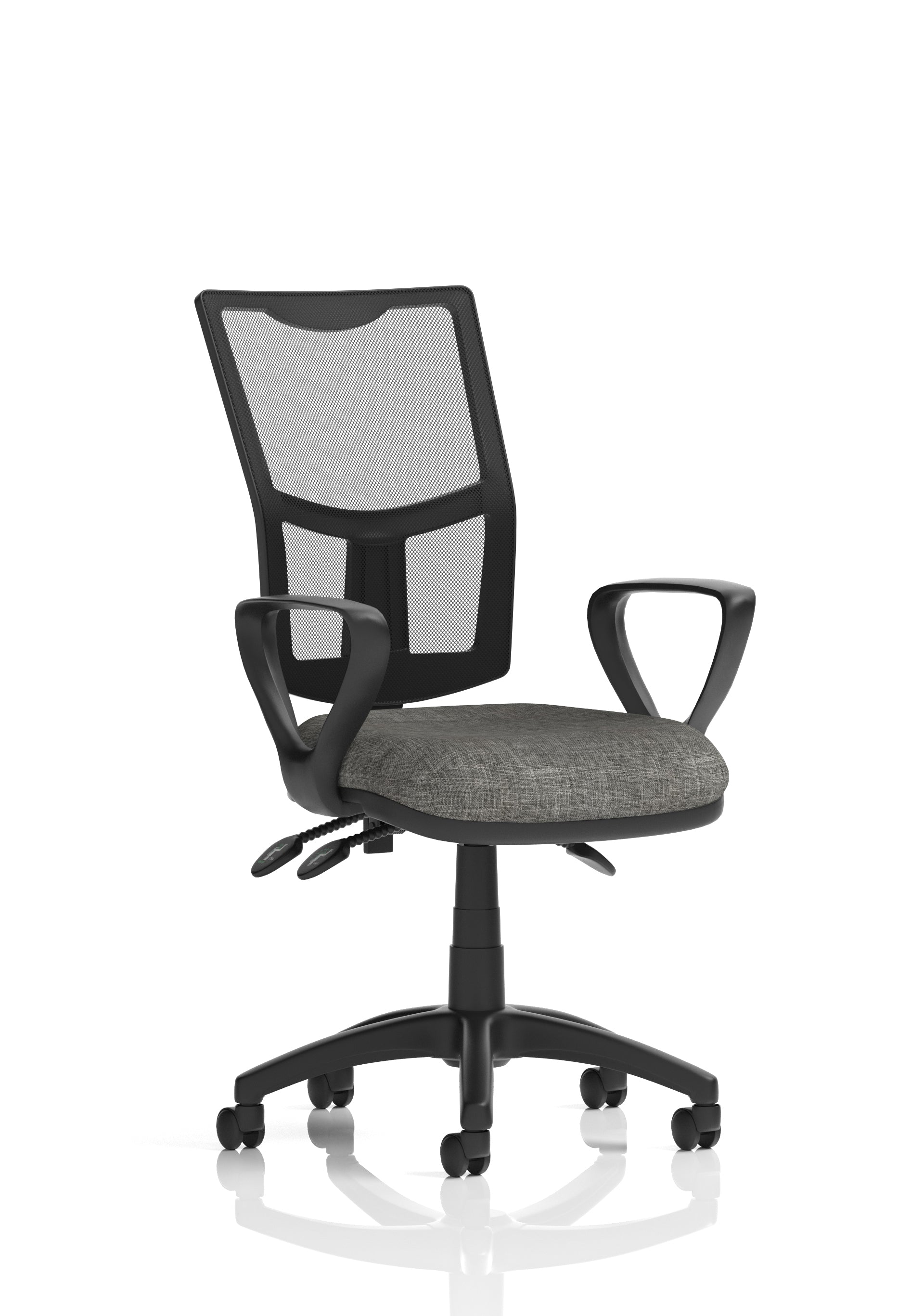 Eclipse Plus III Mesh Ergonomic Chair (Loop Arms) Charcoal