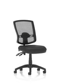 Eclipse Plus II Deluxe Mesh Ergonomic Chair Black Bonded Leather