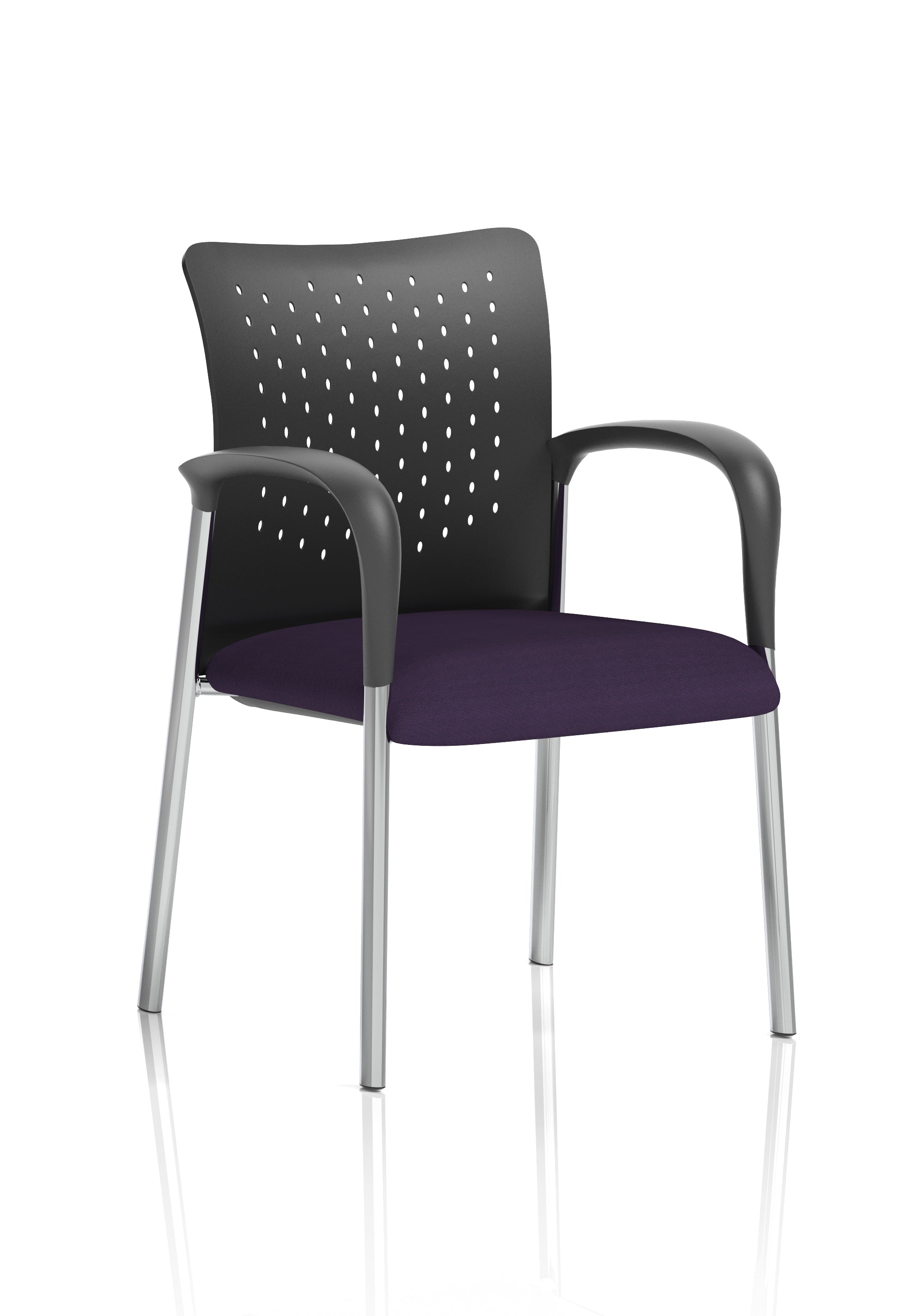 Academy Visitor With Arms Nylon Back Tansy Purple
