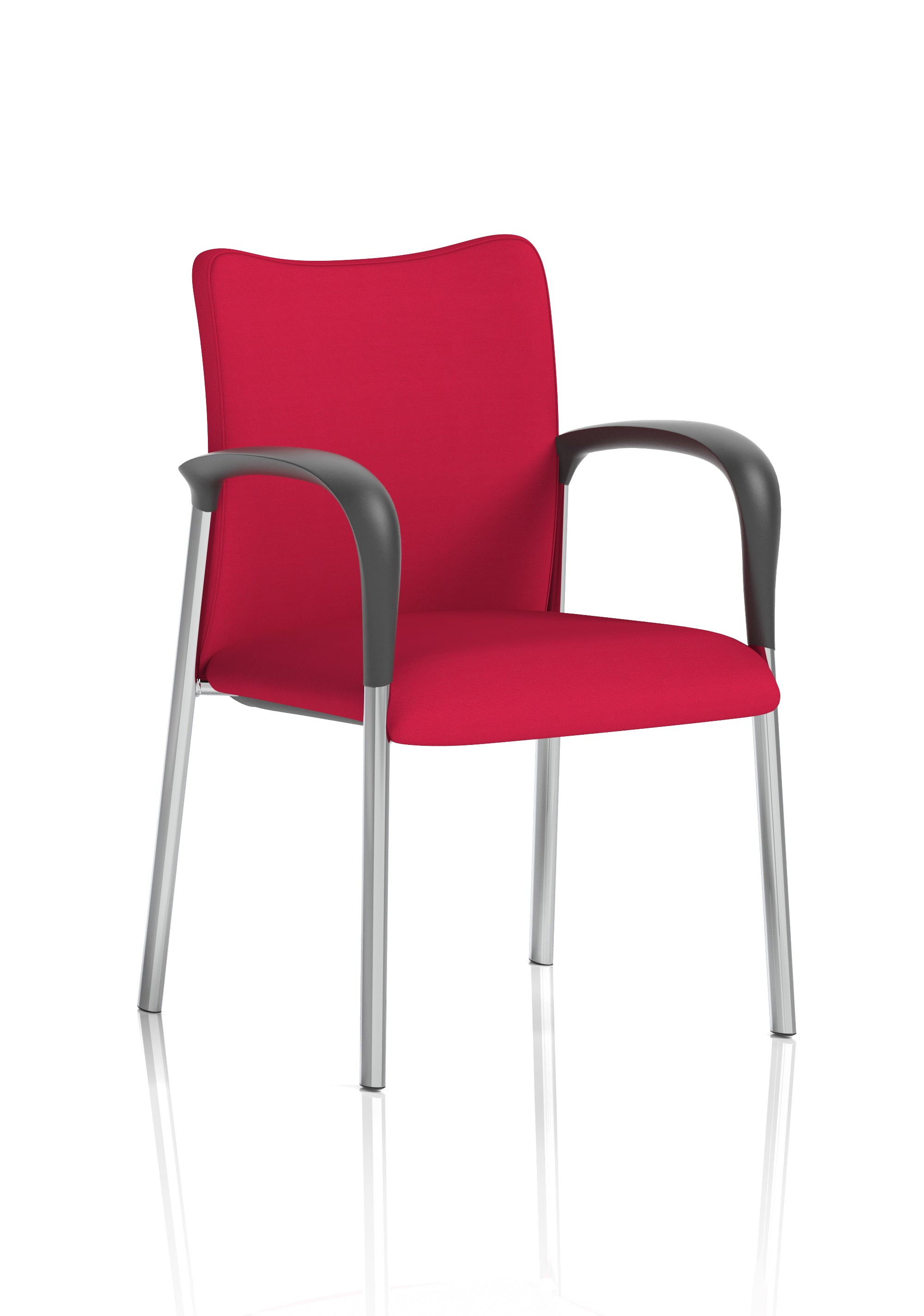 Academy Visitor With Arms Bespoke Colour Back And Seat Bergamot Cherry