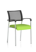 Brunswick Chrome Frame With Arms Myrrh Green