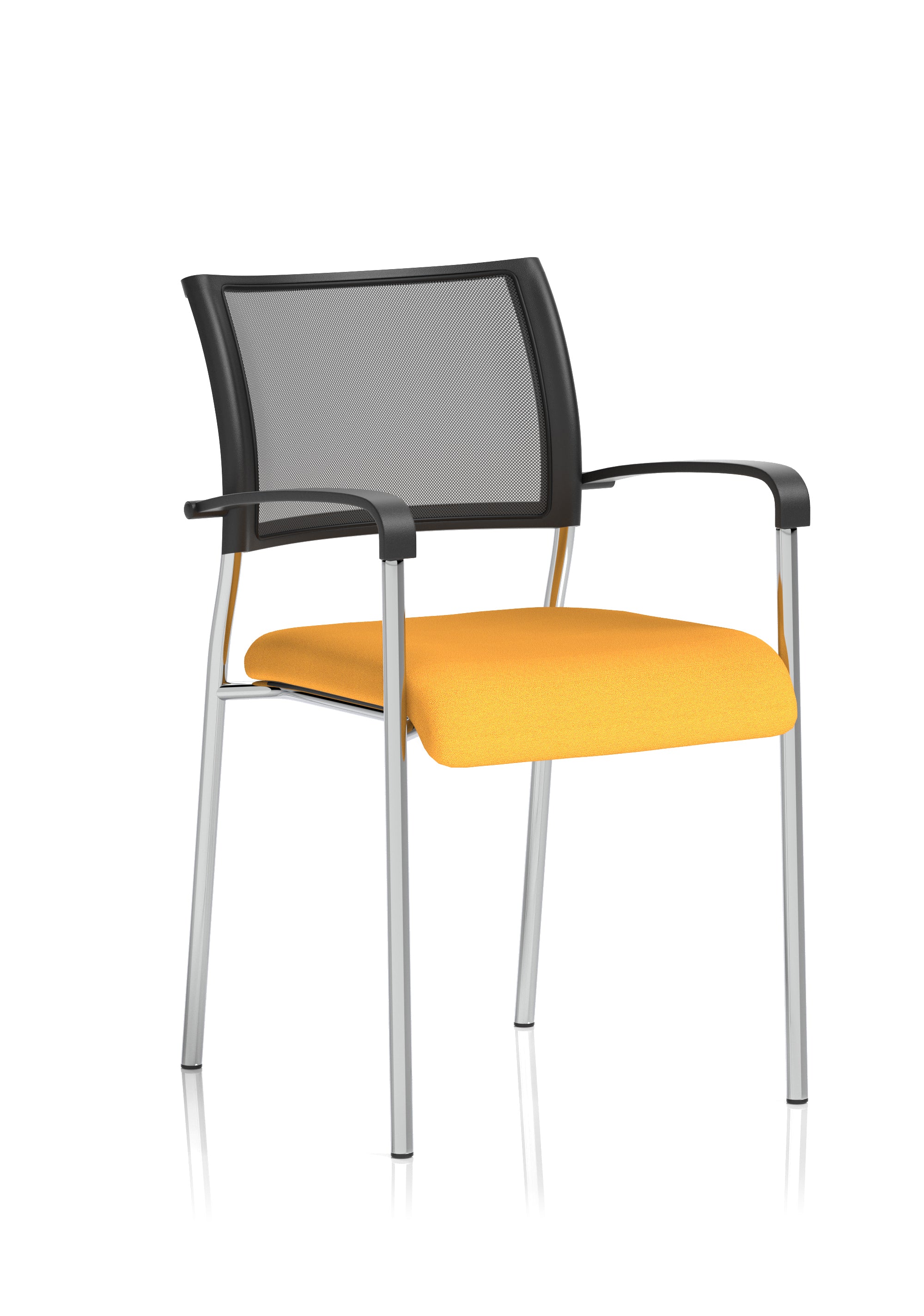 Brunswick Chrome Frame With Arms Senna Yellow