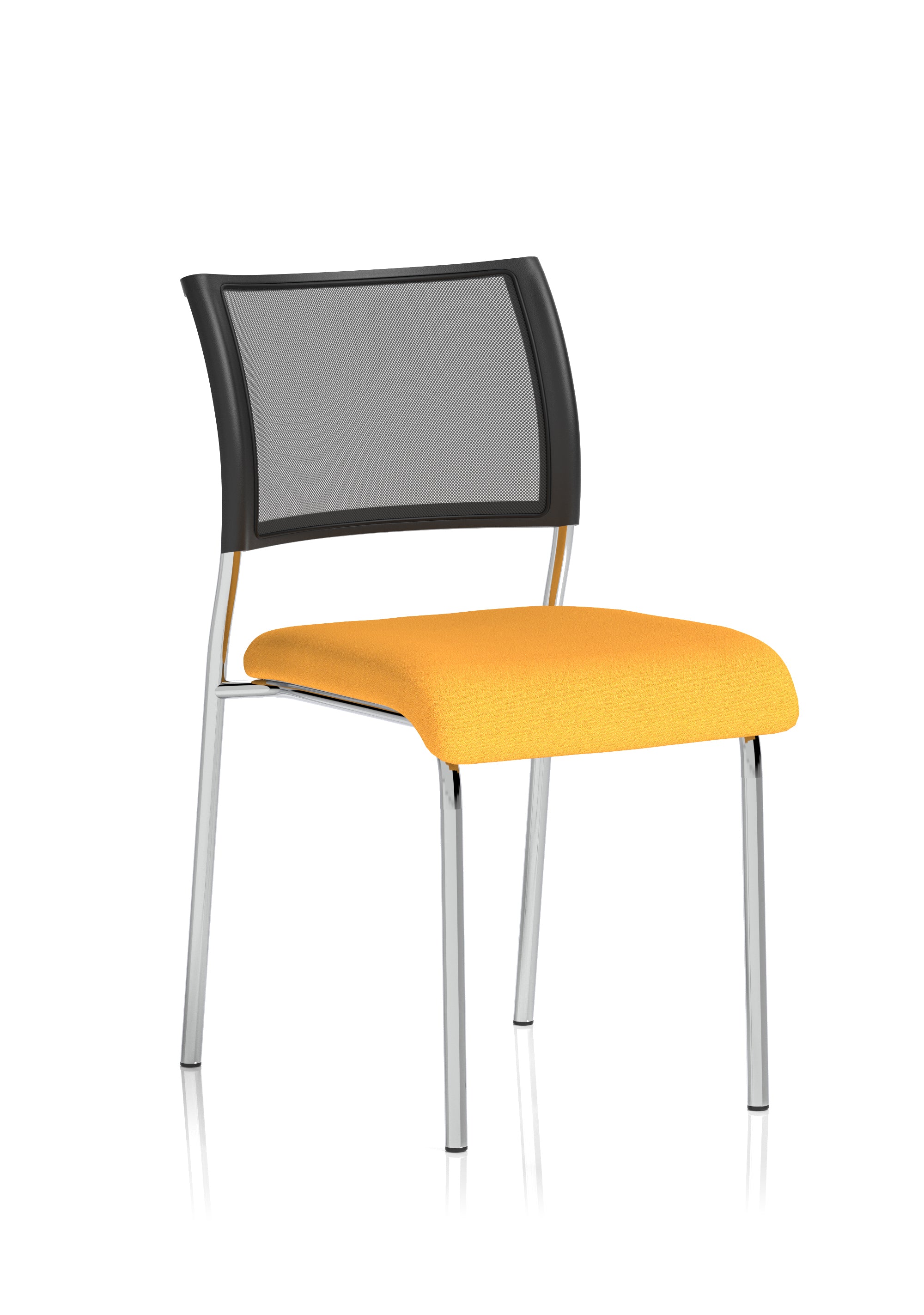 Brunswick Chrome Frame Without Arms Senna Yellow