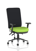 Chiro High Back (Adjustable Arms) Myrrh Green