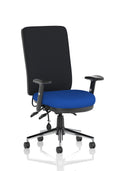 Chiro High Back (Adjustable Arms) Stevia Blue