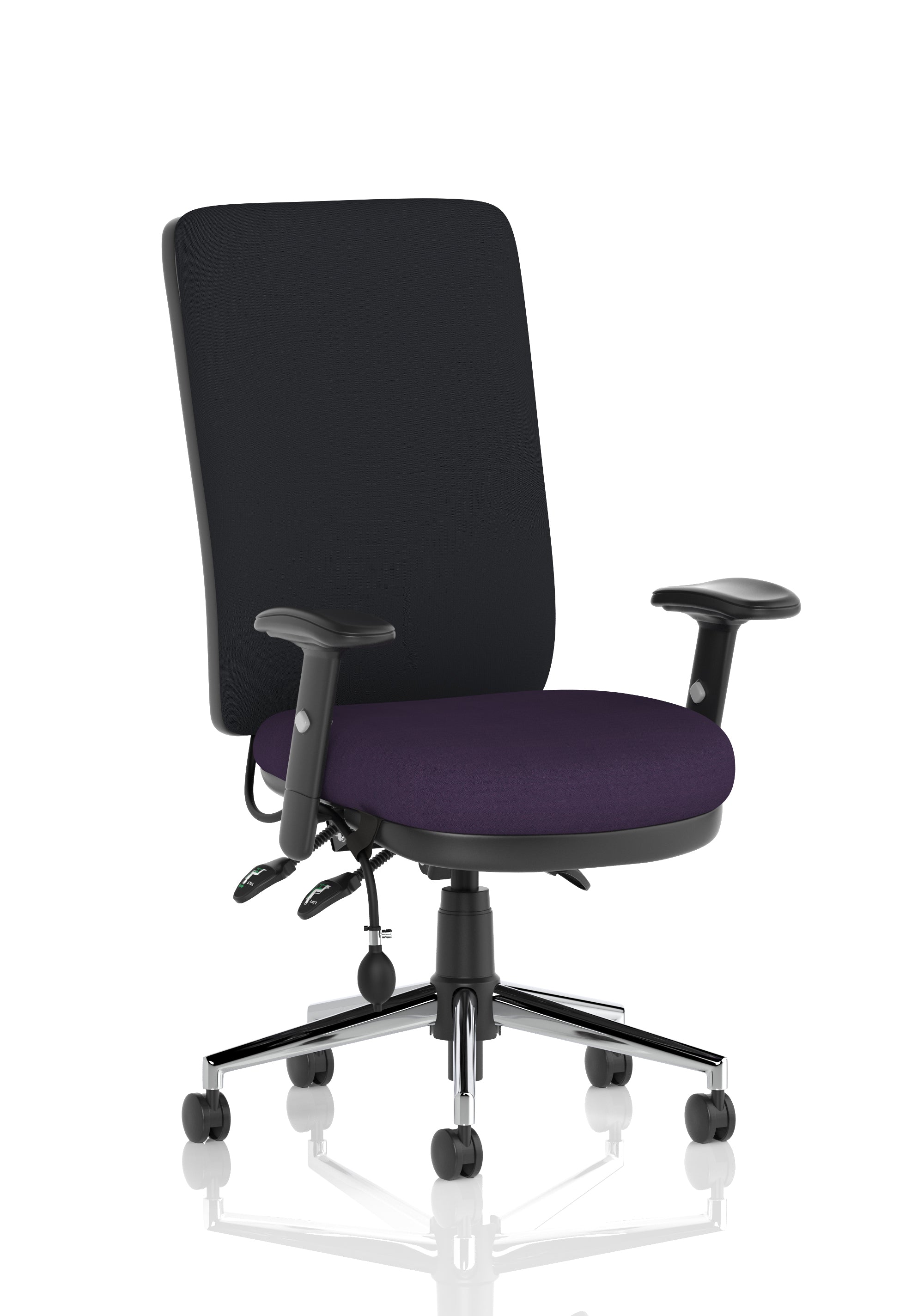 Chiro High Back (Adjustable Arms) Tansy Purple