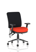 Chiro Medium Back (Adjustable Arms) Tabasco Orange