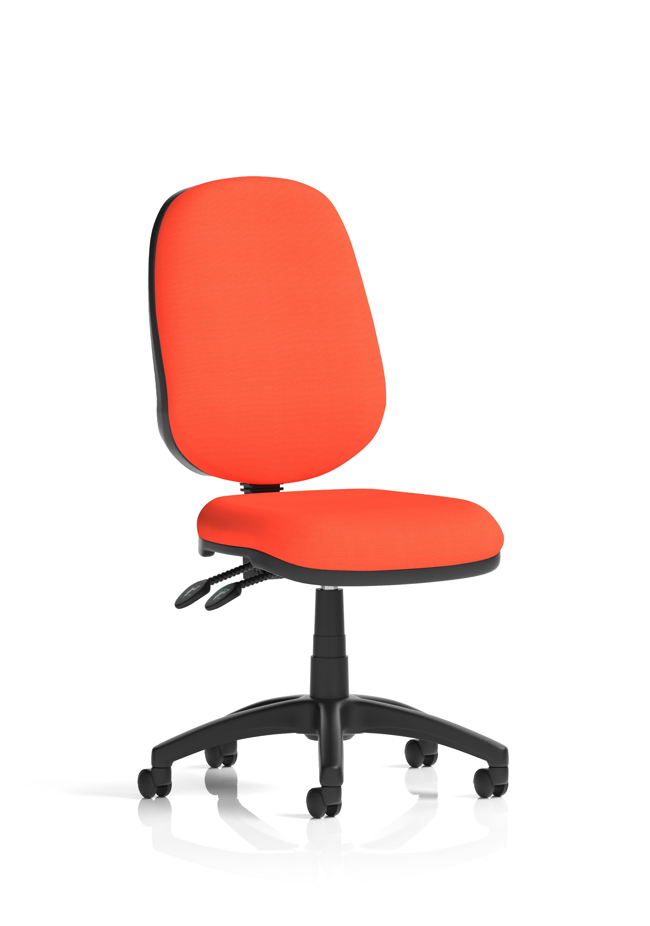 Eclipse Plus II Ergonomic Chair (Back & Seat) Tabasco Orange