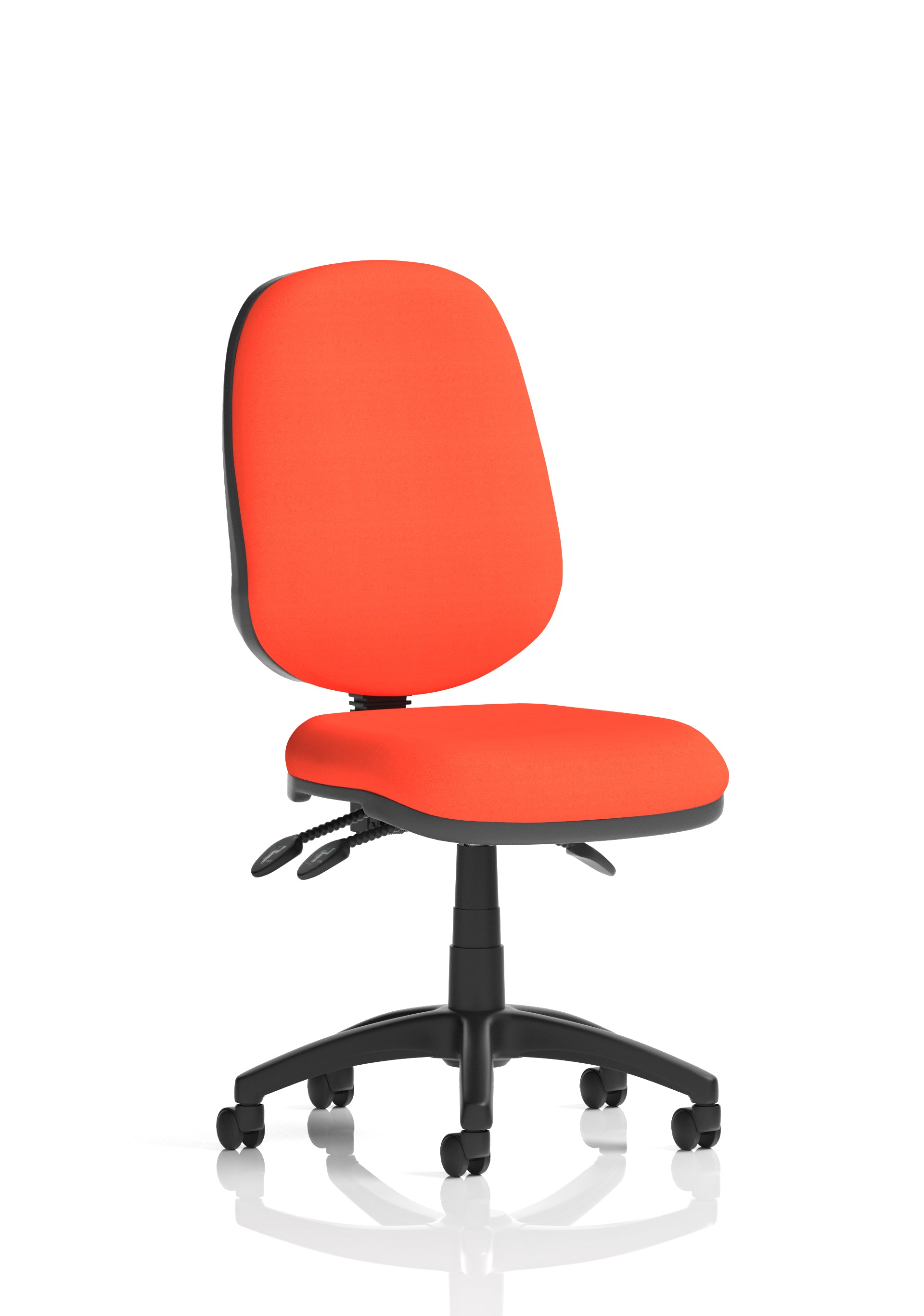 Eclipse Plus III Ergonomic Chair (Back & Seat) Tabasco Orange
