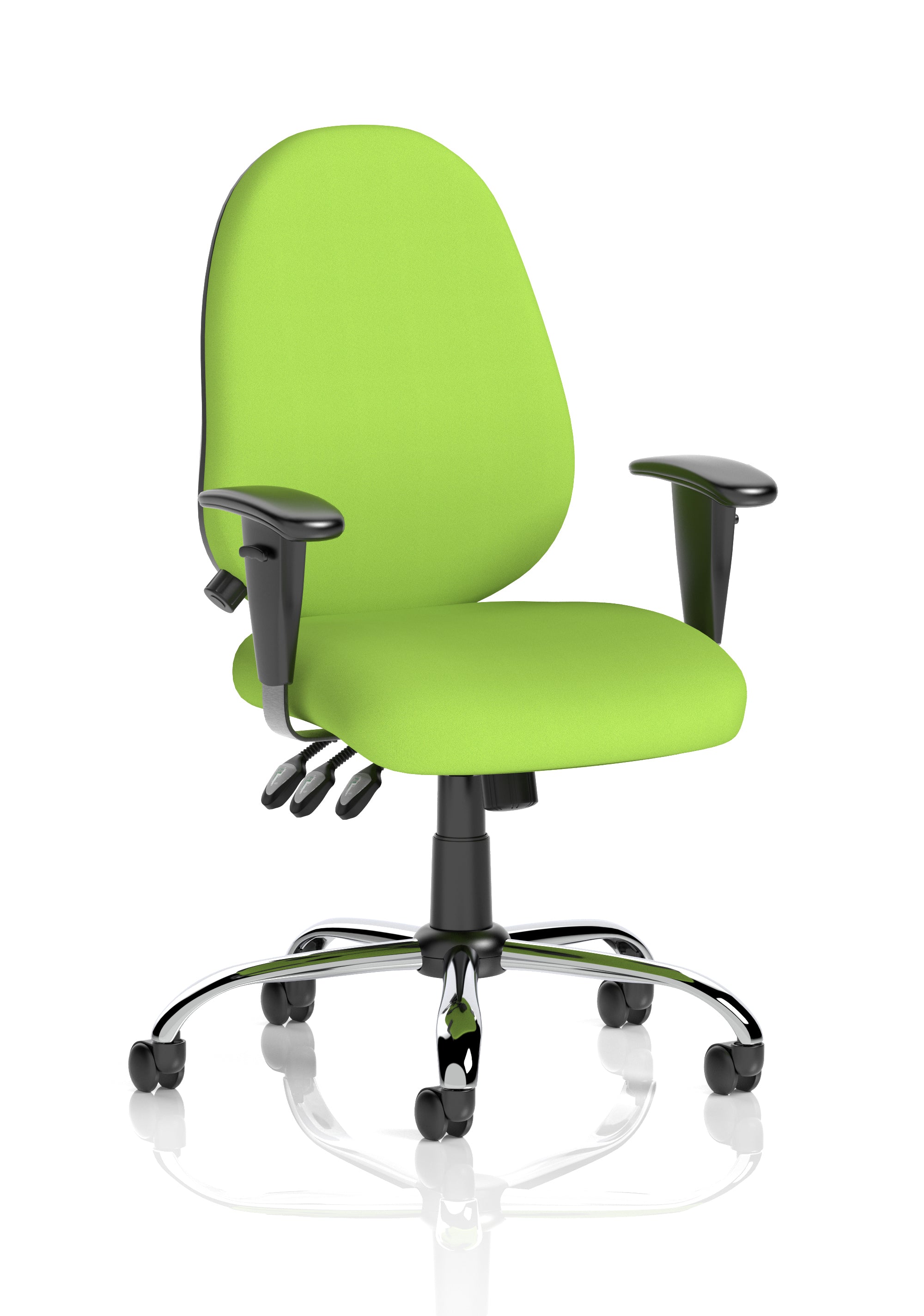 Lisbon Task Operator Chair Bespoke Colour Myrrh Green