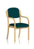 Madrid Visitor With Arms Bespoke Colour Maringa Teal