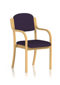 Madrid Visitor With Arms Bespoke Colour Tansy Purple