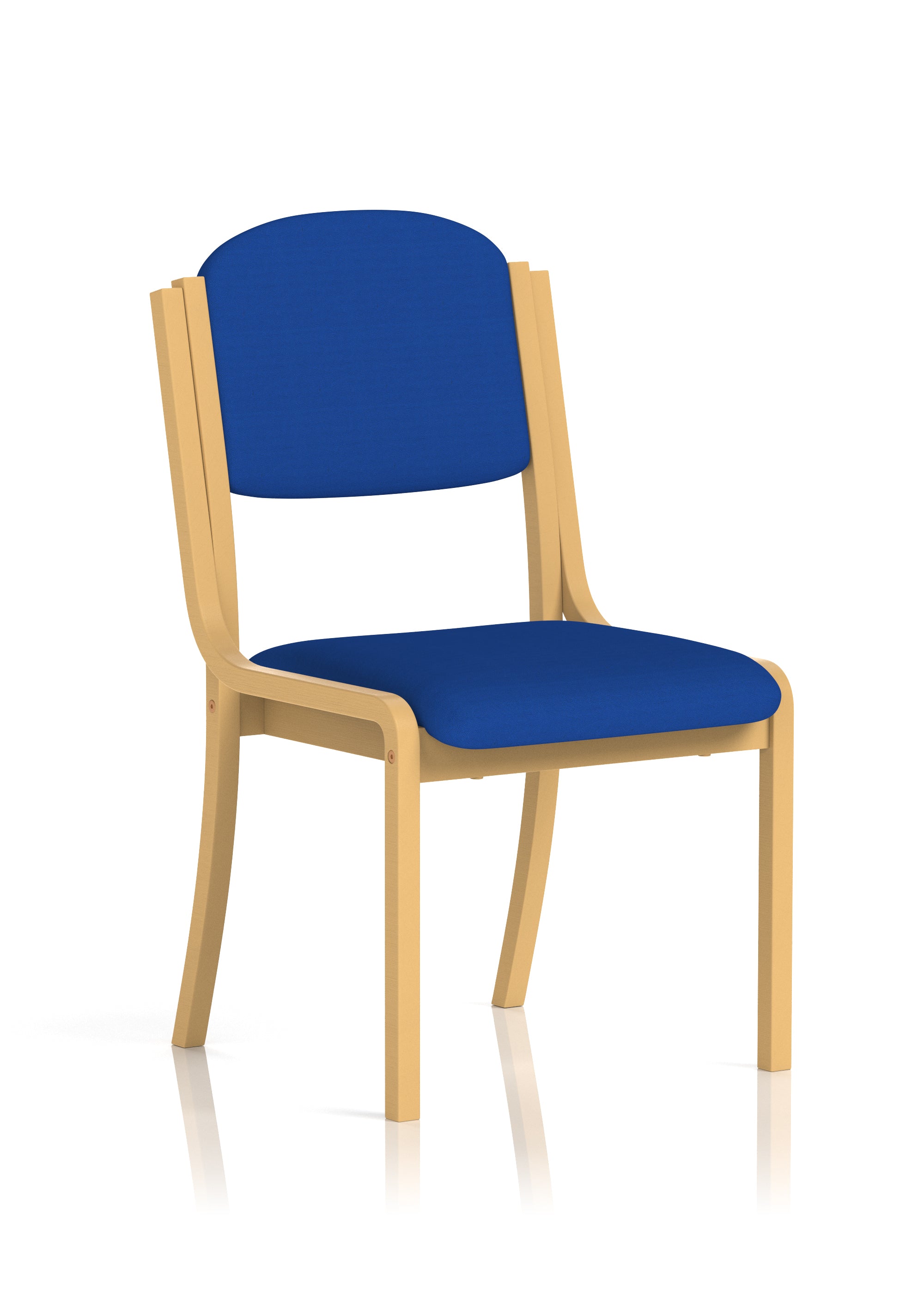 Madrid Visitor Without Arms Bespoke Colour Stevia Blue