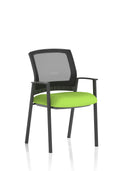 Metro Visitor Chair Mesh Back Myrrh Green
