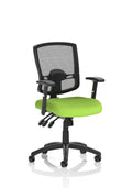 Portland III Mesh Back (Adjustable Arms) Myrrh Green