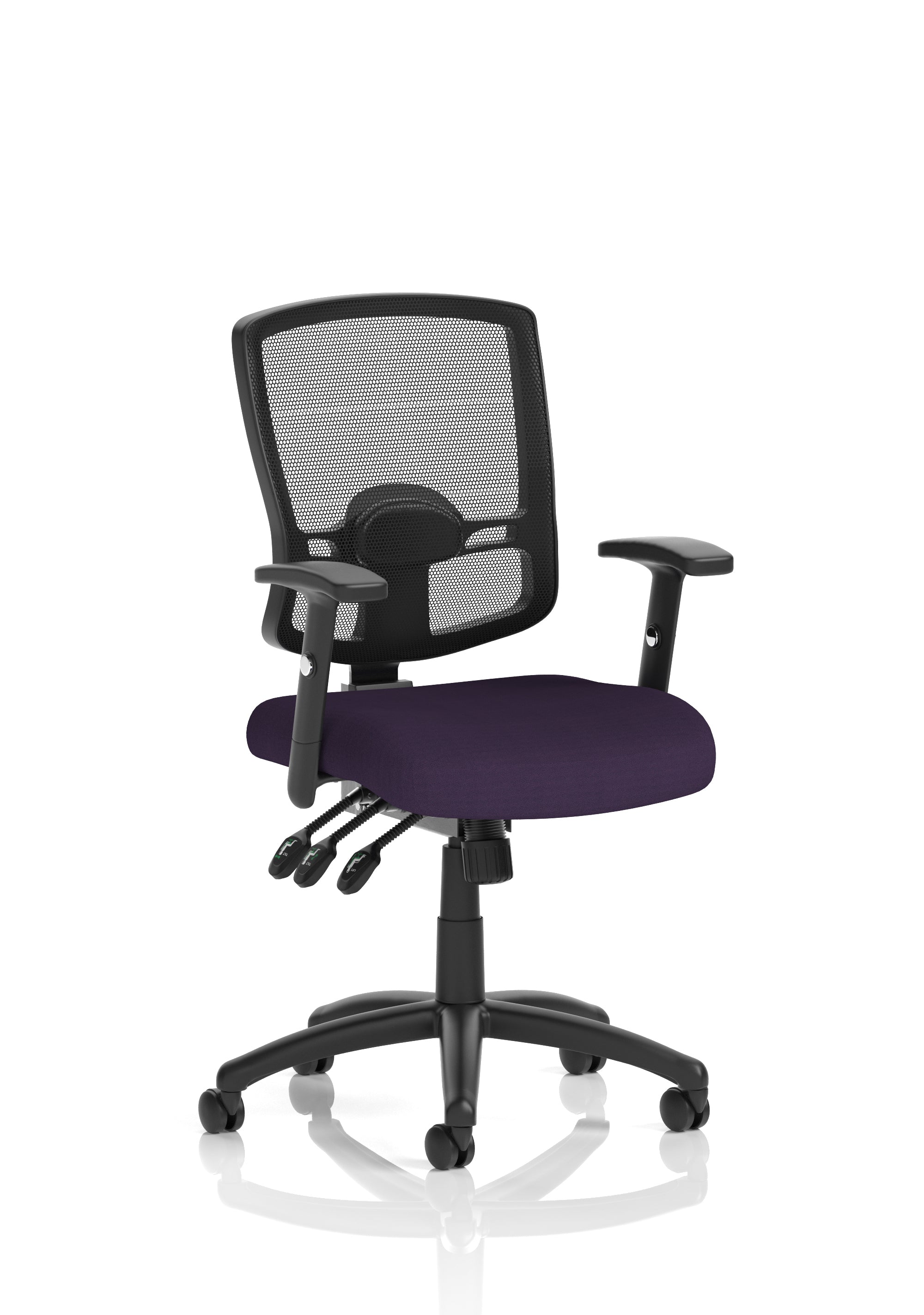 Portland III Mesh Back (Adjustable Arms) Tansy Purple