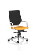Xenon Executive White Shell Medium Back Senna Yellow