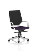 Xenon Executive White Shell Medium Back Tansy Purple