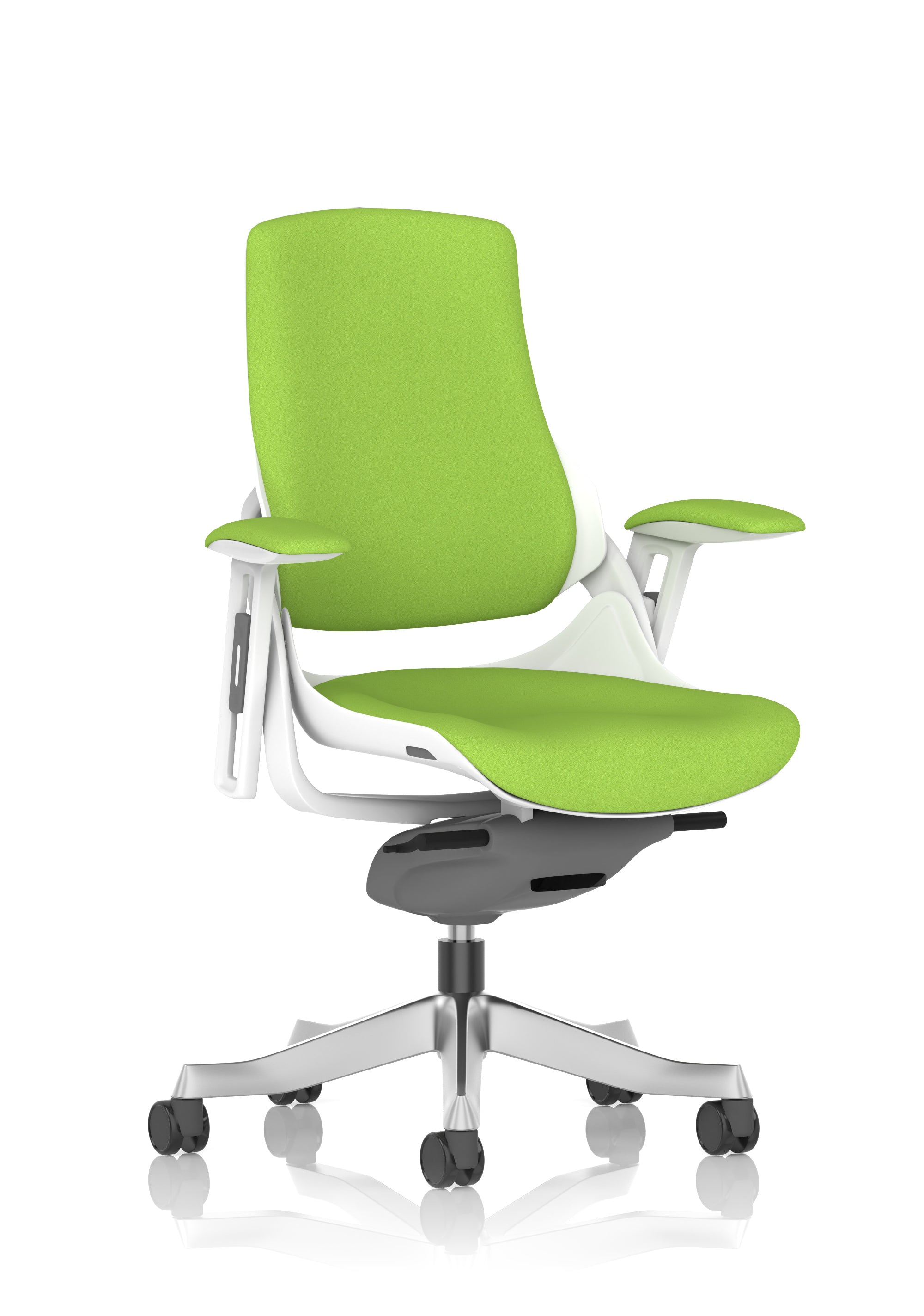 Zure White Shell (Back & Seat) Myrrh Green