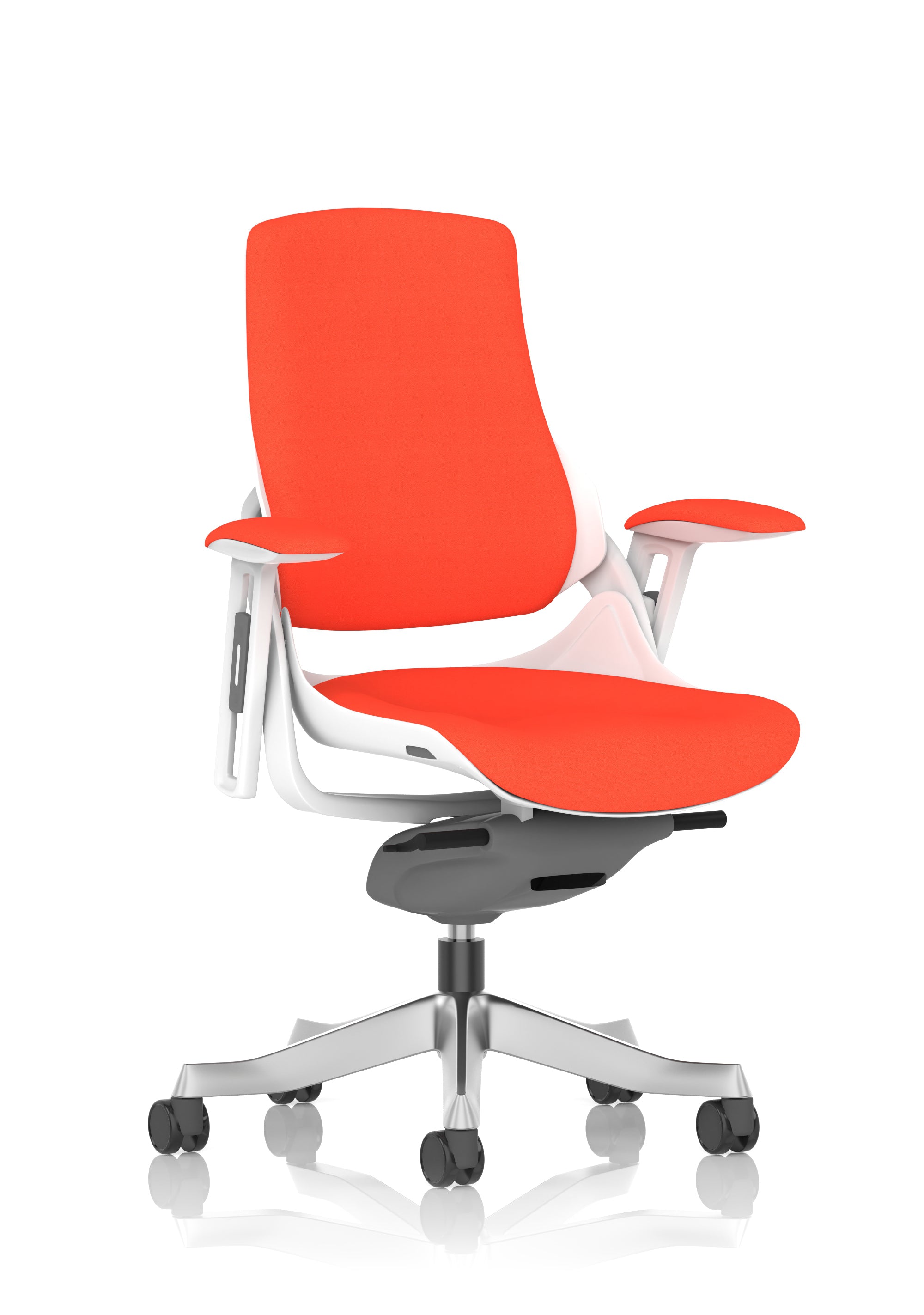 Zure White Shell (Back & Seat) Tabasco Orange