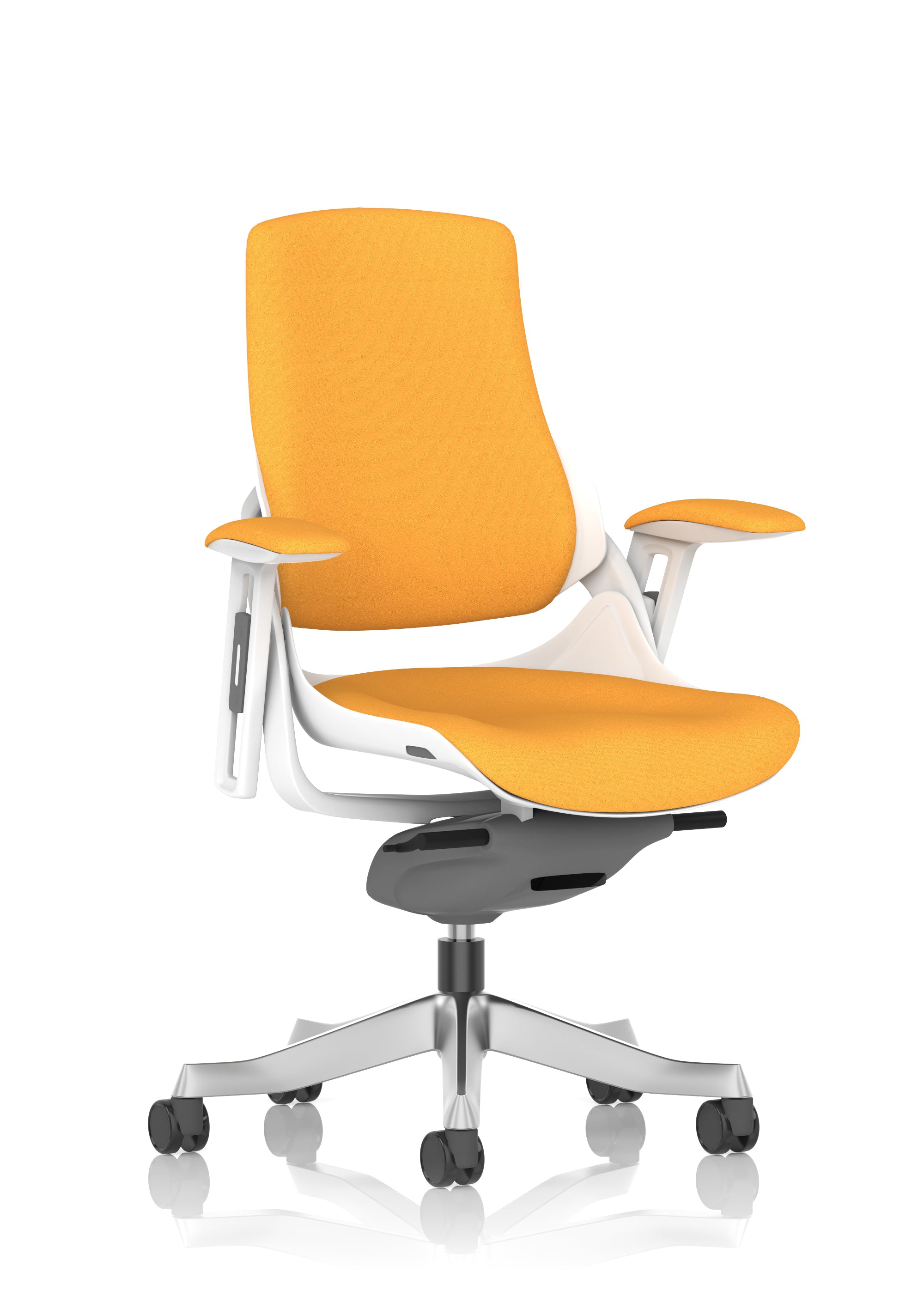 Zure White Shell (Back & Seat) Senna Yellow