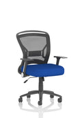 Zeus Mesh Back Task Operator Chair Stevia Blue