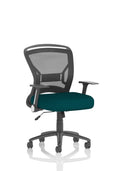 Zeus Mesh Back Task Operator Chair Maringa Teal