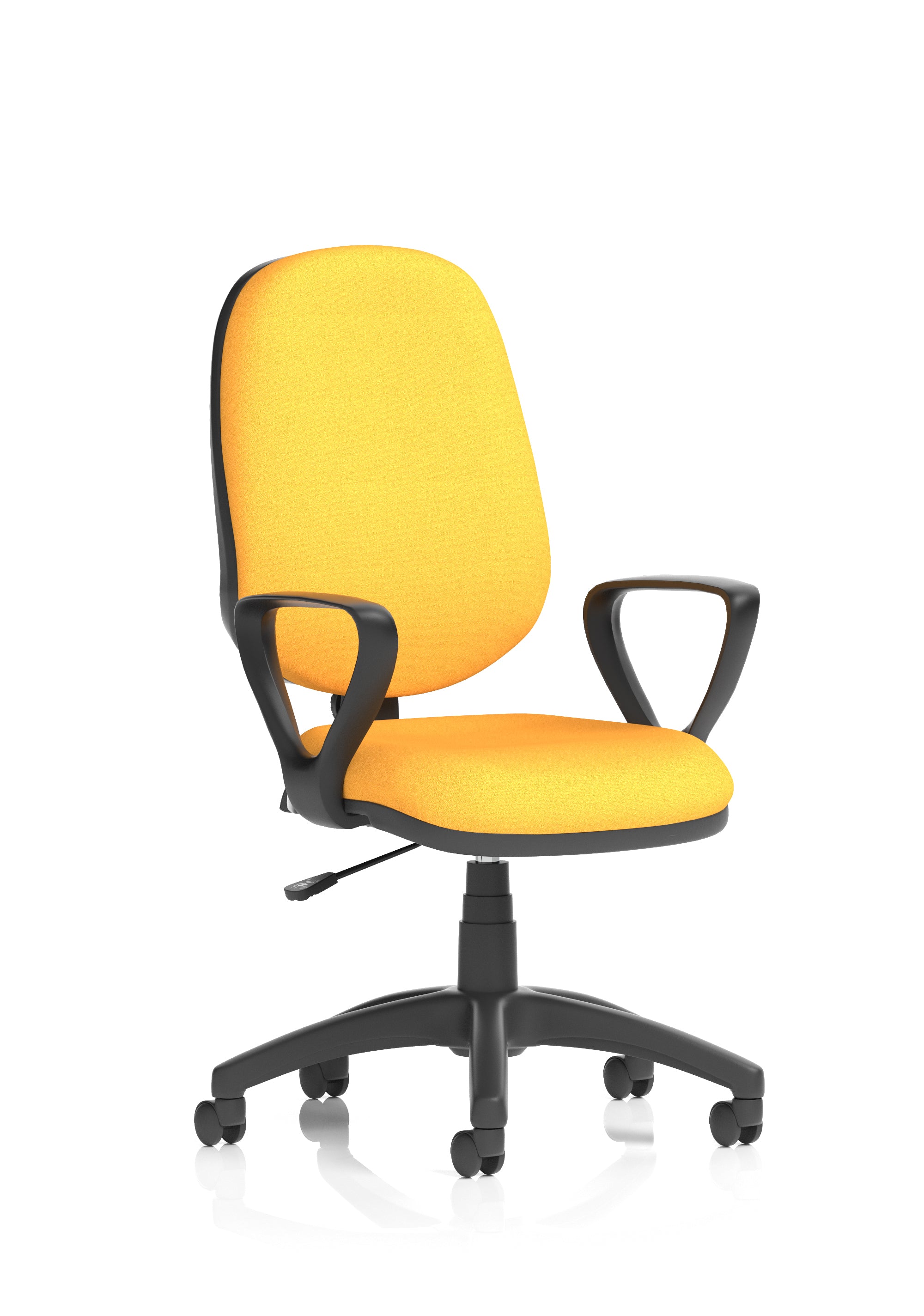 Eclipse Plus I Ergonomic Chair (Loop Arms) (Back & Seat) Senna Yellow