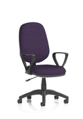 Eclipse Plus I Ergonomic Chair (Loop Arms) (Back & Seat) Tansy Purple