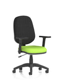 Eclipse Plus I Ergonomic Chair (Adjustable Arms) Myrrh Green
