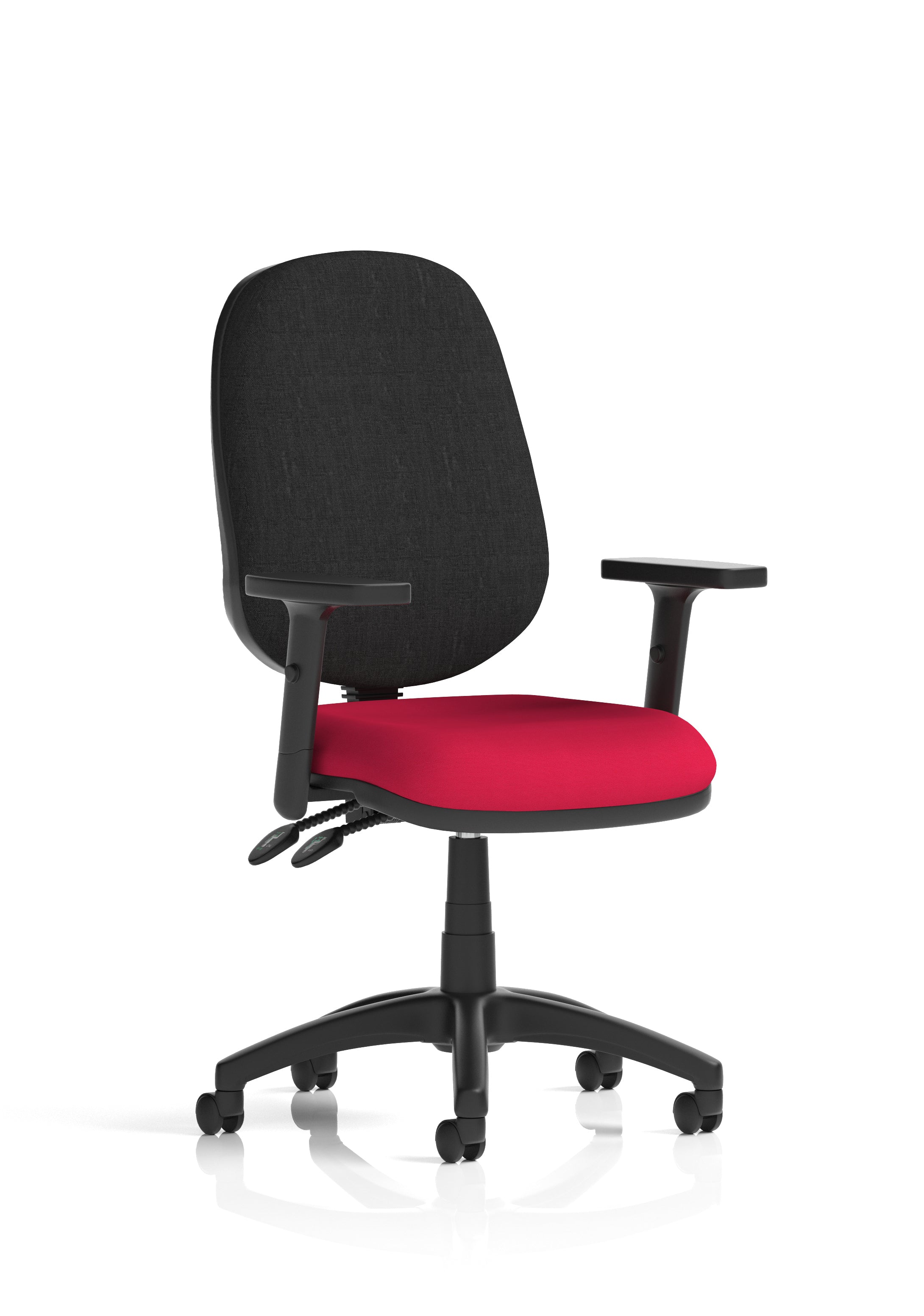 Eclipse Plus II Ergonomic Chair (Adjustable Arms) Bergamot Cherry