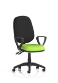 Eclipse Plus II Ergonomic Chair (Loop Arms) Myrrh Green