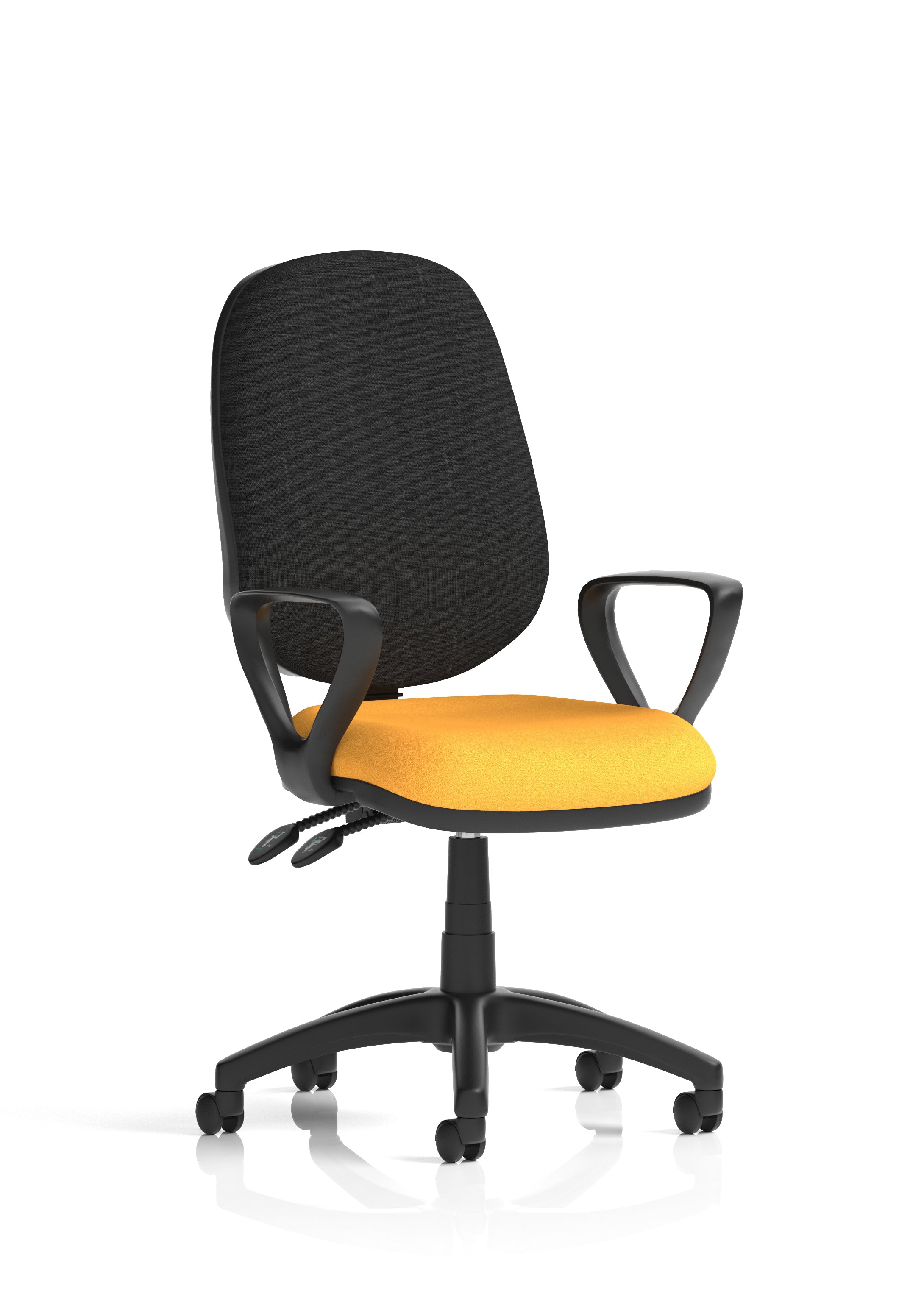 Eclipse Plus II Ergonomic Chair (Loop Arms) Senna Yellow