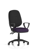 Eclipse Plus II Ergonomic Chair (Loop Arms) Tansy Purple