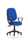 Eclipse Plus III Ergonomic Chair (Loop Arms) (Back & Seat) Stevia Blue