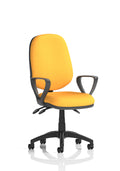 Eclipse Plus III Ergonomic Chair (Loop Arms) (Back & Seat) Senna Yellow