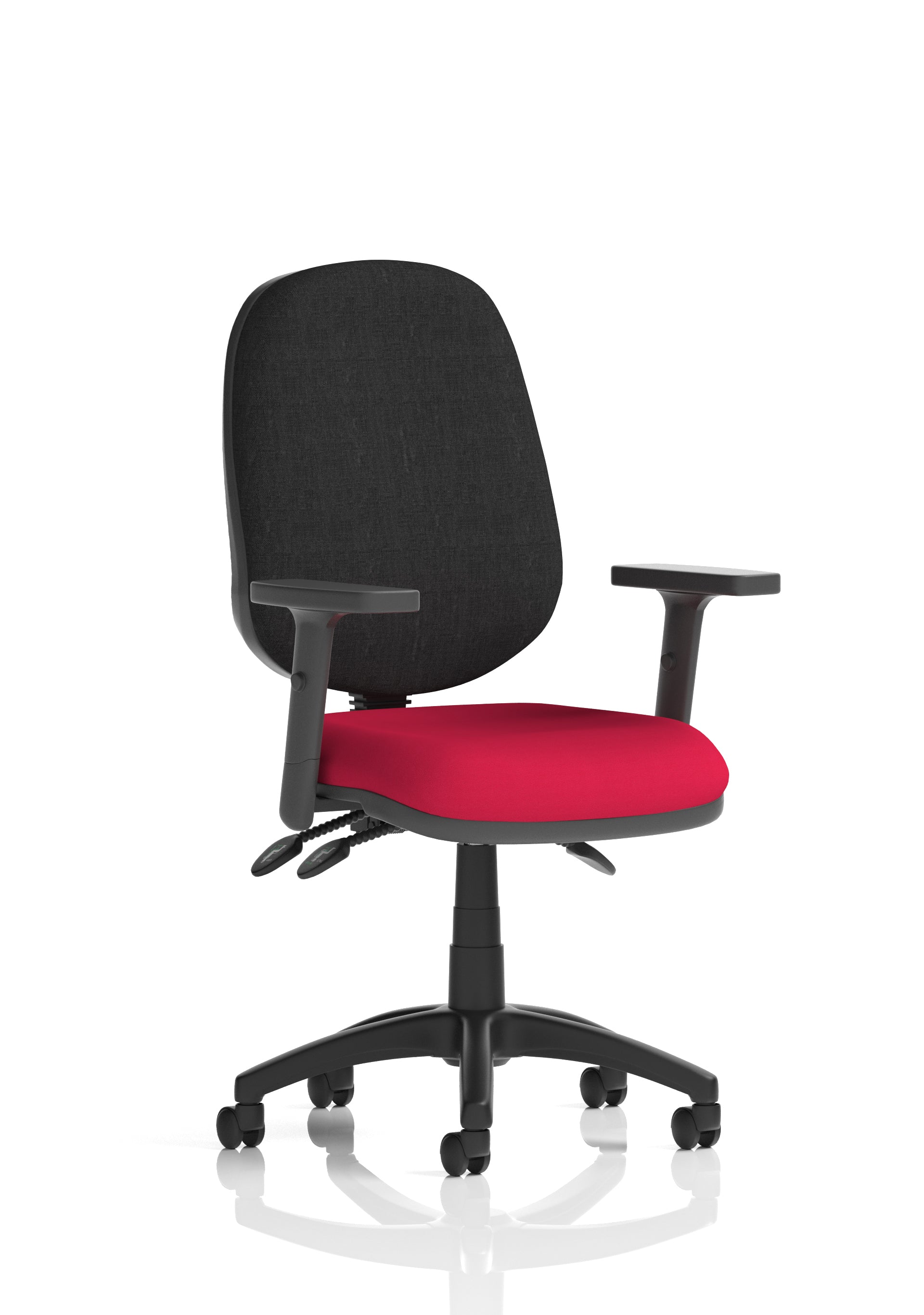 Eclipse Plus III Ergonomic Chair (Adjustable Arms) Bergamot Cherry