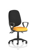 Eclipse Plus III Ergonomic Chair (Loop Arms) Senna Yellow