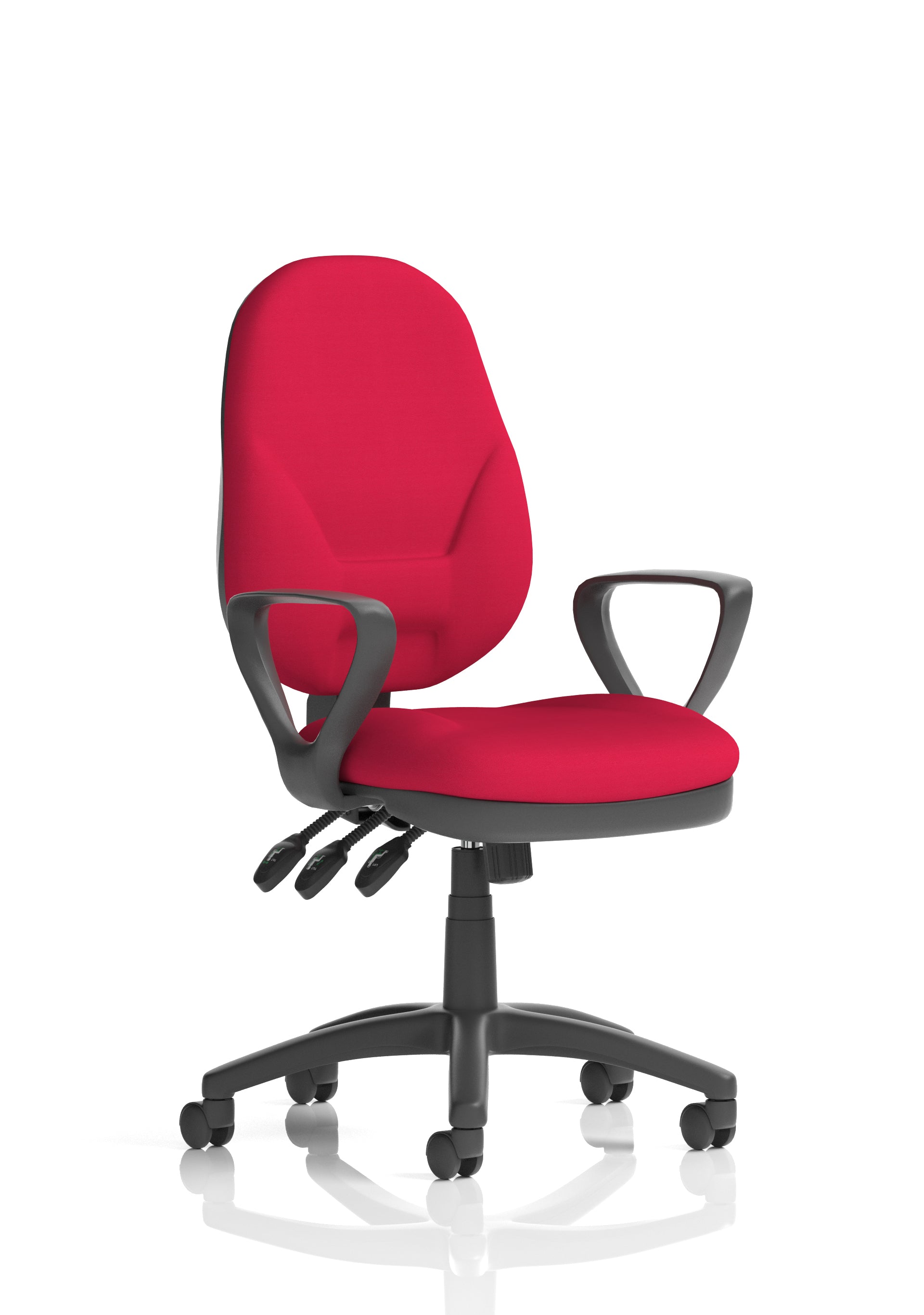 Eclipse Plus XL Ergonomic Chair (Loop Arms) (Back & Seat) Bergamot Cherry