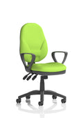 Eclipse Plus XL Ergonomic Chair (Loop Arms) (Back & Seat) Myrrh Green