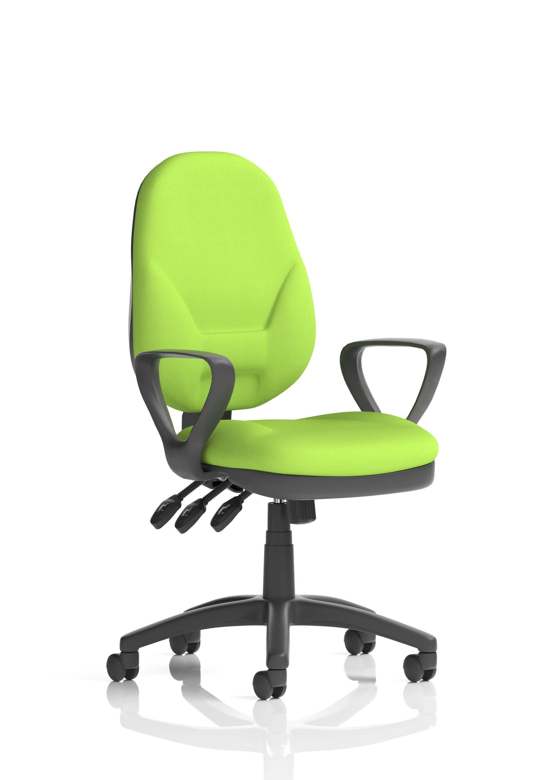 Eclipse Plus XL Ergonomic Chair (Loop Arms) (Back & Seat) Myrrh Green