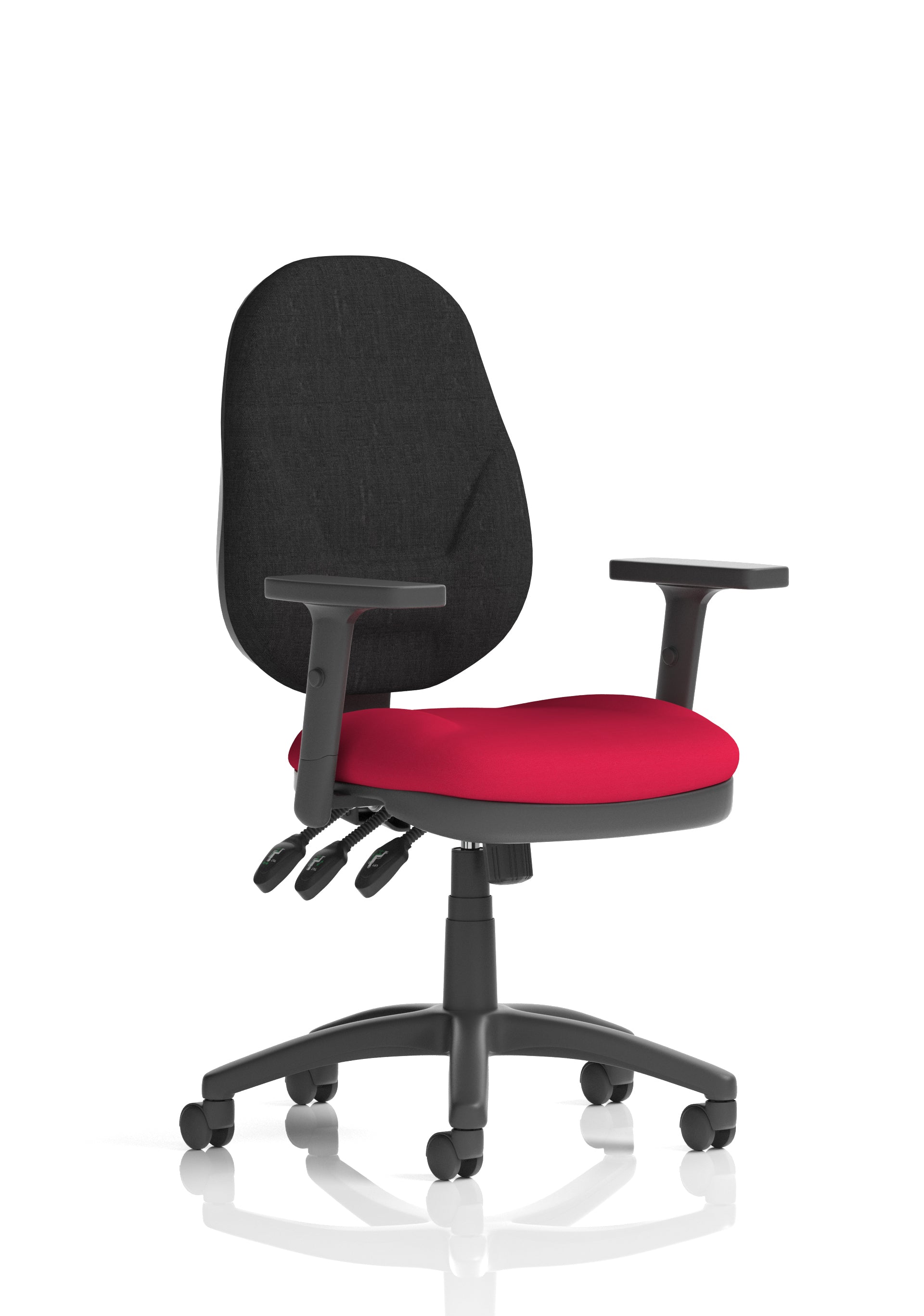 Eclipse Plus XL Ergonomic Chair (Adjustable Arms) Bergamot Cherry