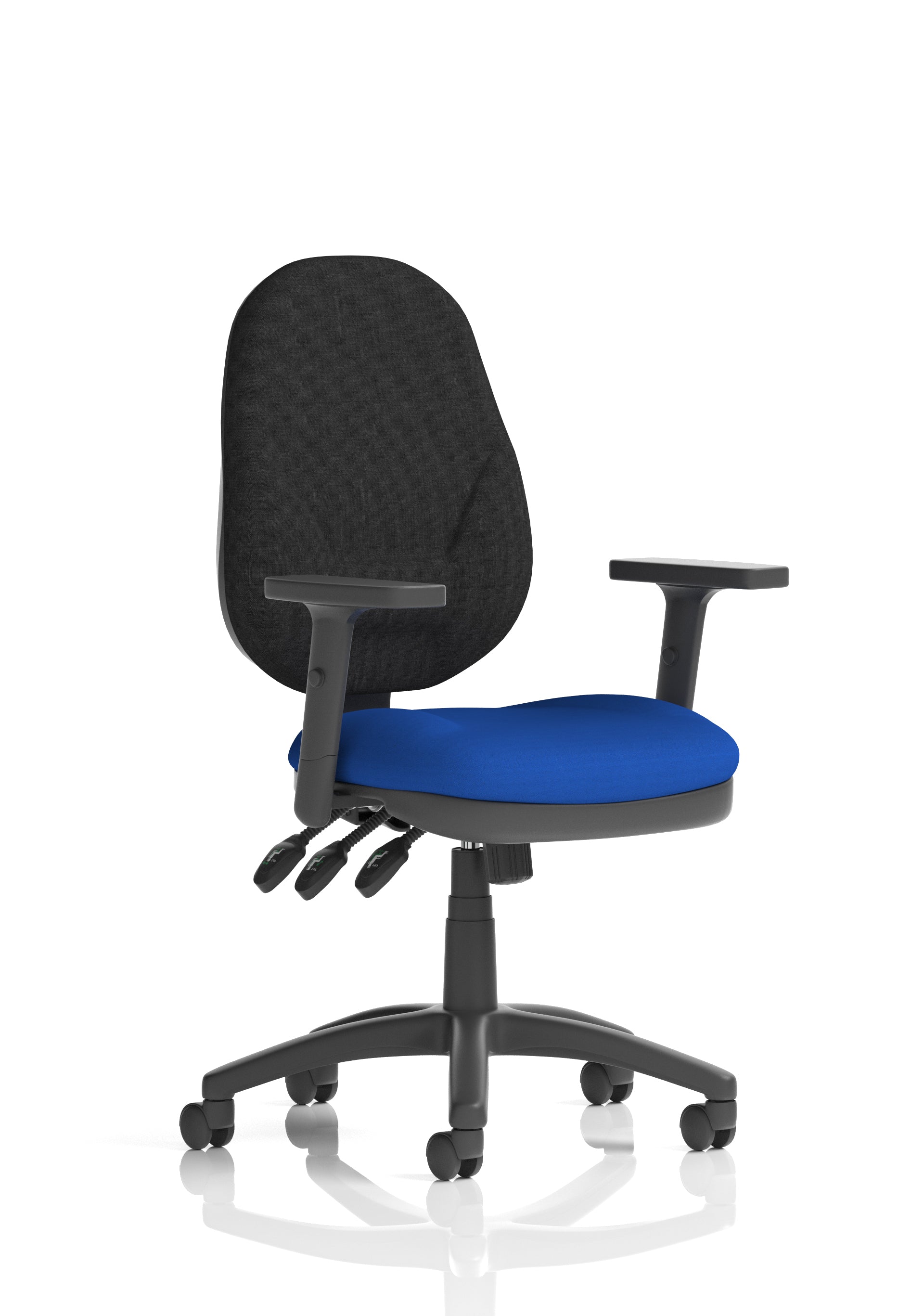Eclipse Plus XL Ergonomic Chair (Adjustable Arms) Stevia Blue
