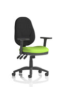 Eclipse Plus XL Ergonomic Chair (Adjustable Arms) Myrrh Green