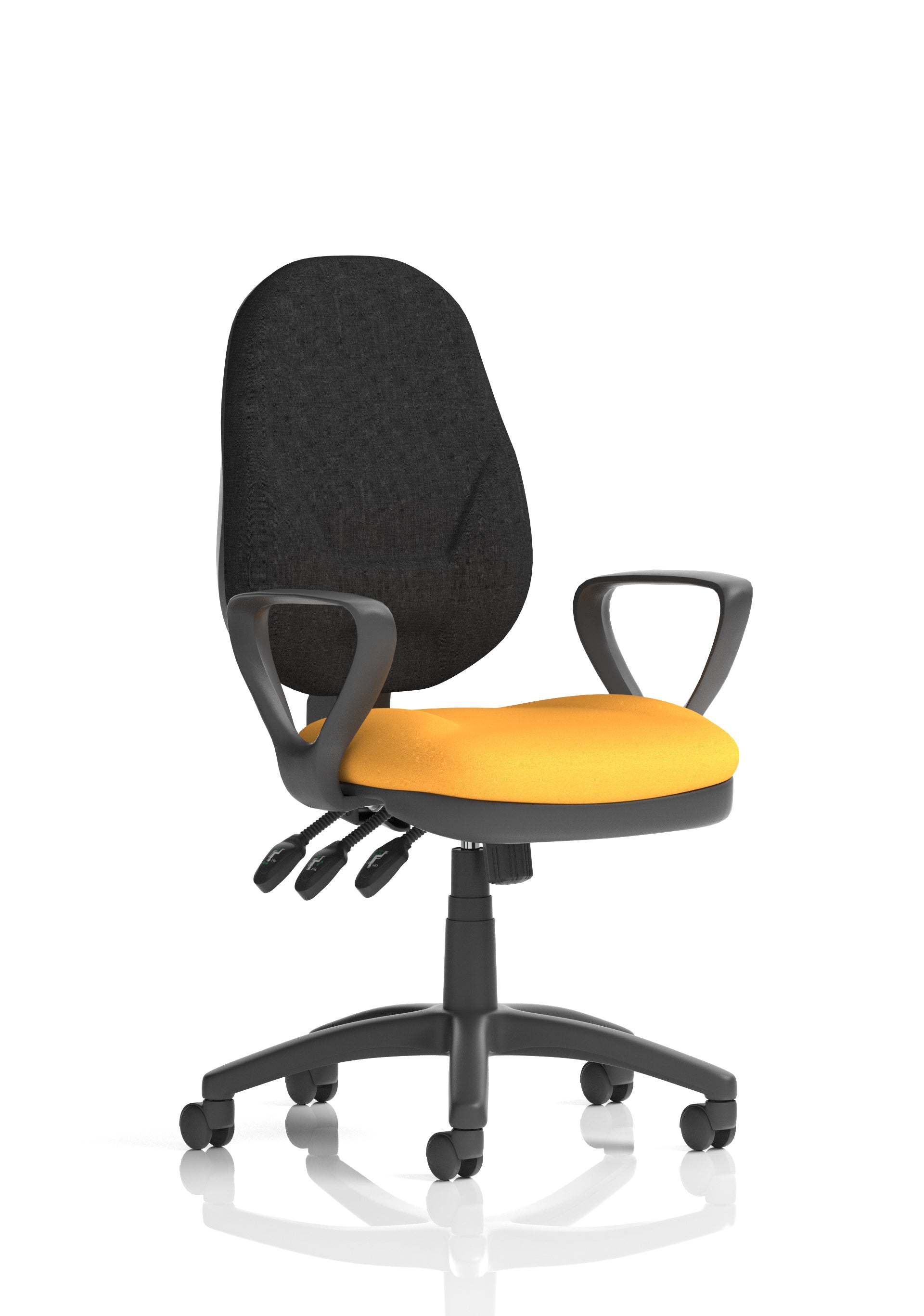 Eclipse Plus XL Ergonomic Chair (Loop Arms) Senna Yellow