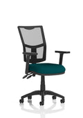 Eclipse Plus II Mesh Ergonomic Chair (Adjustable Arms) Maringa Teal