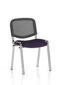 ISO Chrome Frame Mesh Back Bespoke Colour Tansy Purple (MOQ of 4 - Priced Individually)