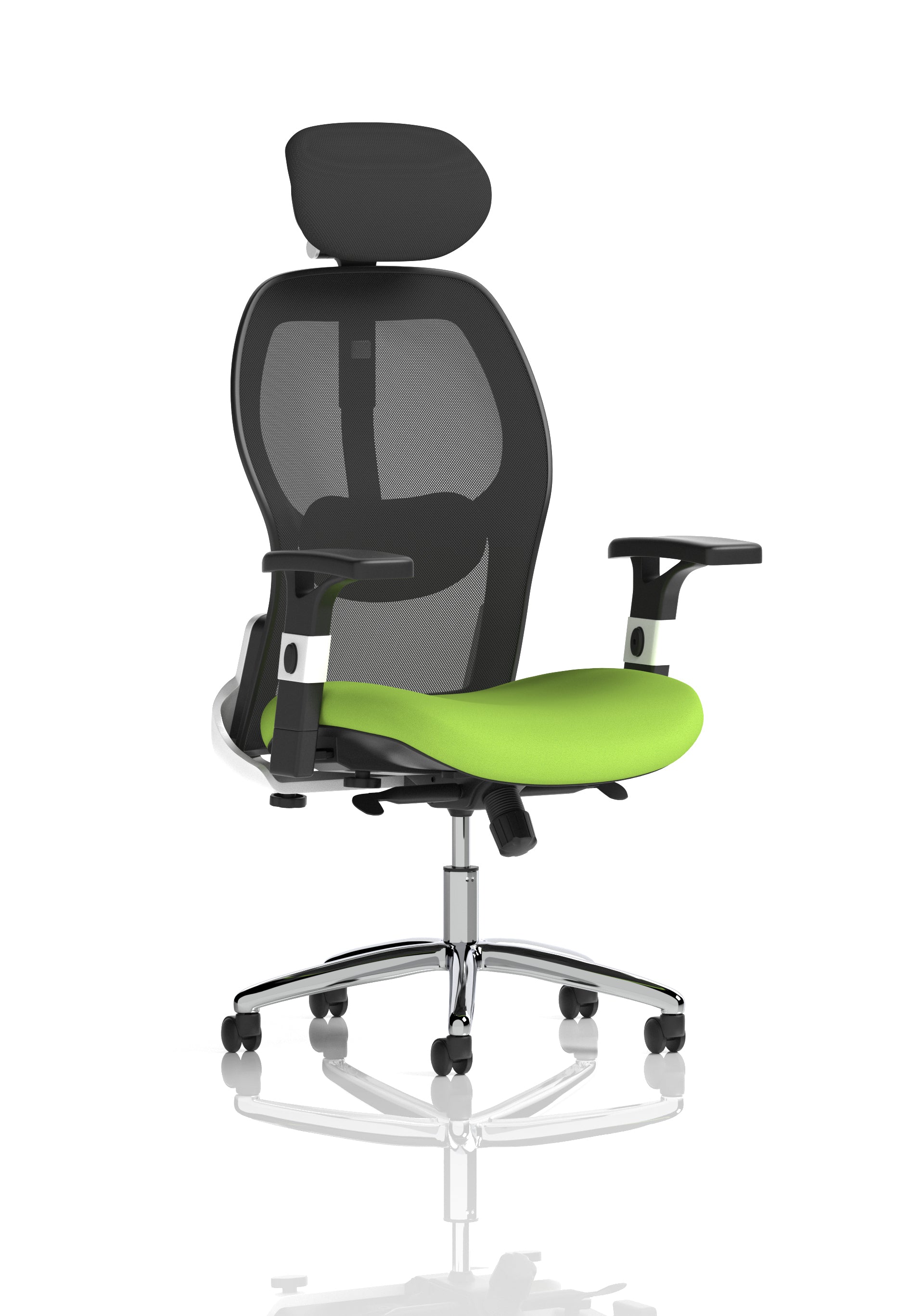 Sanderson II Mesh Back Chair Myrrh Green