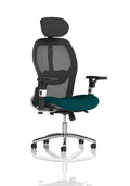 Sanderson II Mesh Back Chair Maringa Teal