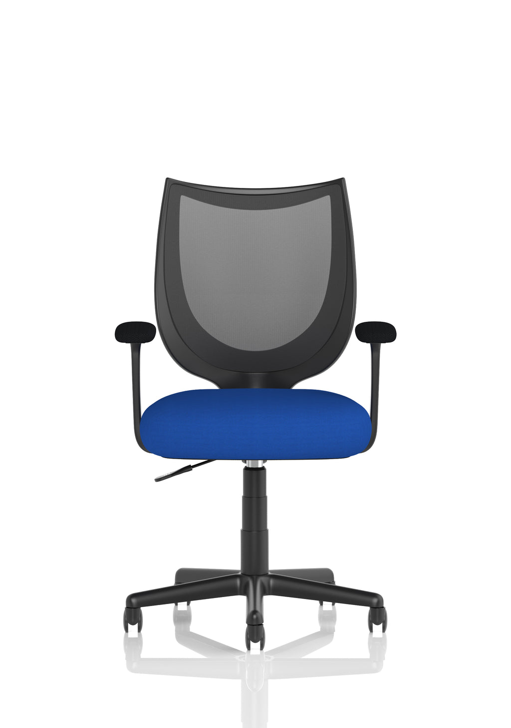 Camden Black Mesh Chair Stevia Blue